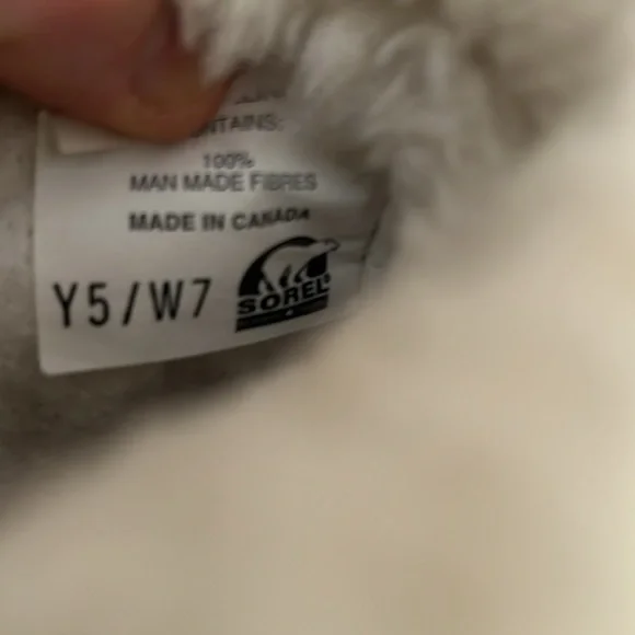 Eddie Bauer Sorel Womens Black Lace Fur Up Snow Boots Size US 7 - Like New - Picture 8 of 10